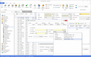 Readysell IFS SmartFreight integration screenshot