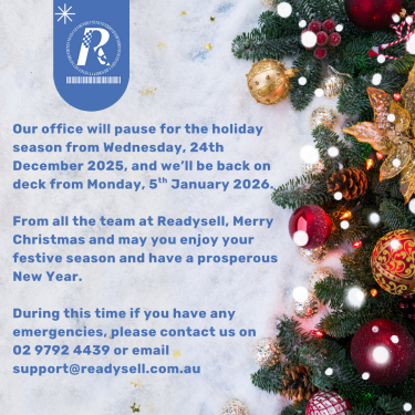 Merry Christmas and Happy New Year from Readysell